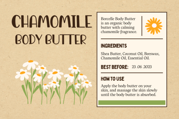 Chamomile Font - Preview 3