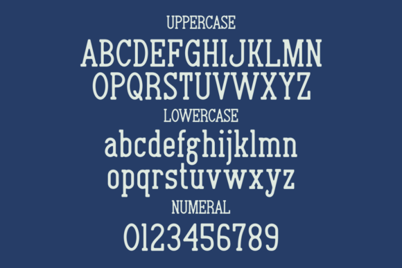 Confidend Font - Preview 1