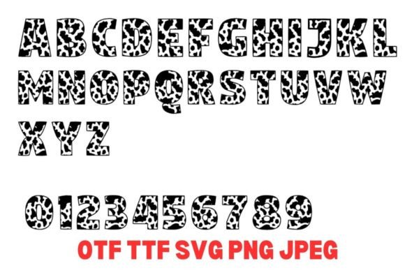 Cow Font - Preview 1