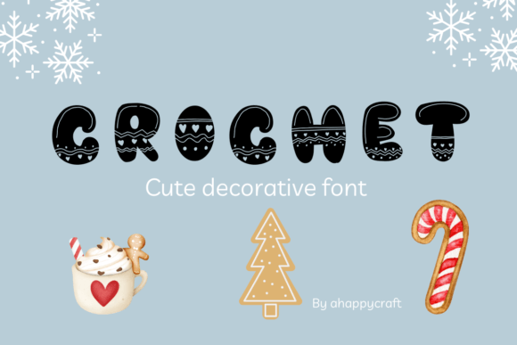 Crochet Font - Preview 1