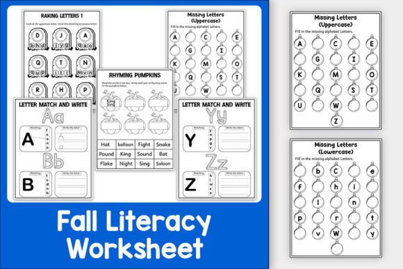Fall Literacy Activity for Kindergarten