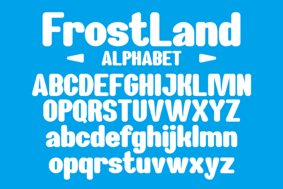 Frost Land Font font preview - 3