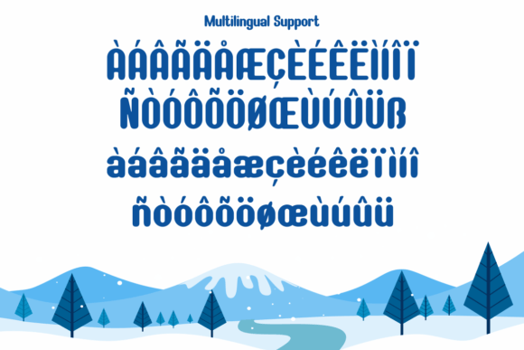 Frostbites Font - Preview 2