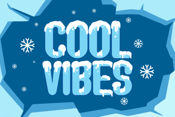 Frostbites Font - Preview 3