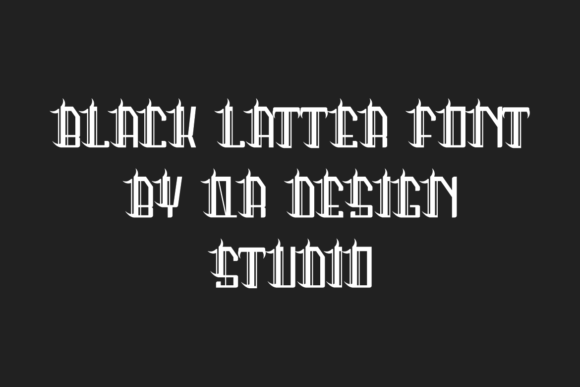 Goblack Font - Preview 2