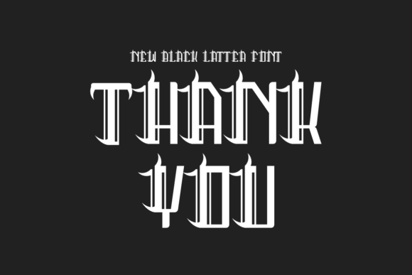 Goblack Font - Preview 5