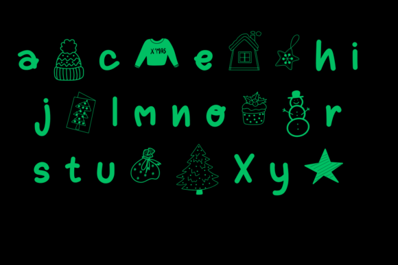 Happy Noel Font - Preview 2
