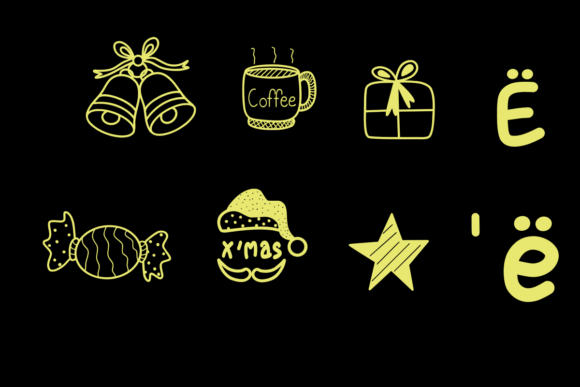 Happy Noel Font - Preview 4