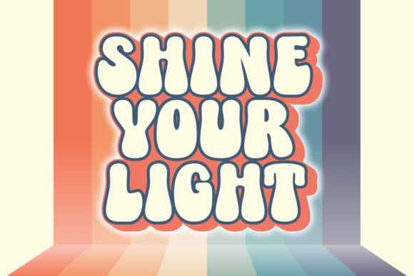 Just Retro Font PNG with transparent background - Preview 2