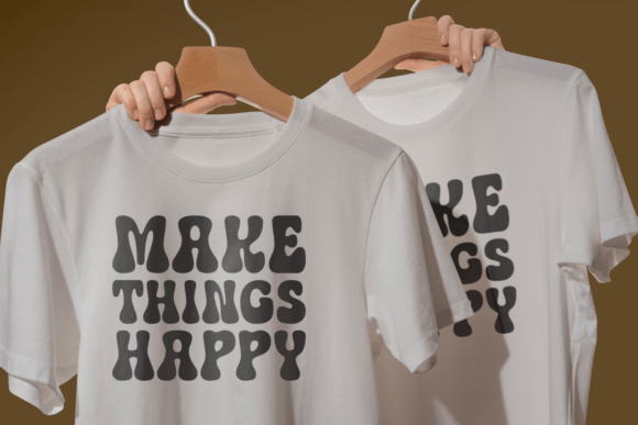 Kindy Retro Font PNG with transparent background - Preview 3