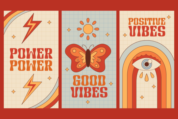 Lyona Retro Font PNG with transparent background - Preview 3