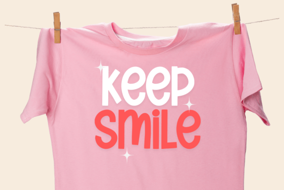 New Smile Font PNG with transparent background - Preview 2