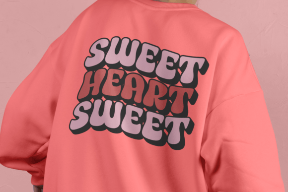 Retro Extra Font PNG with transparent background - Preview 3