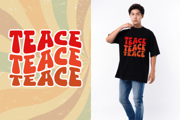 Retro Great Font PNG with transparent background - Preview 3