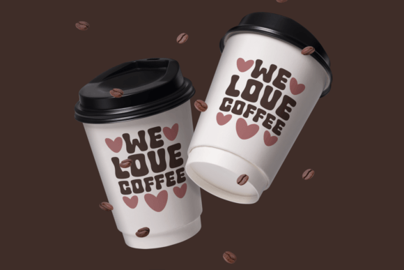 Smaco Flower Font PNG with transparent background - Preview 3