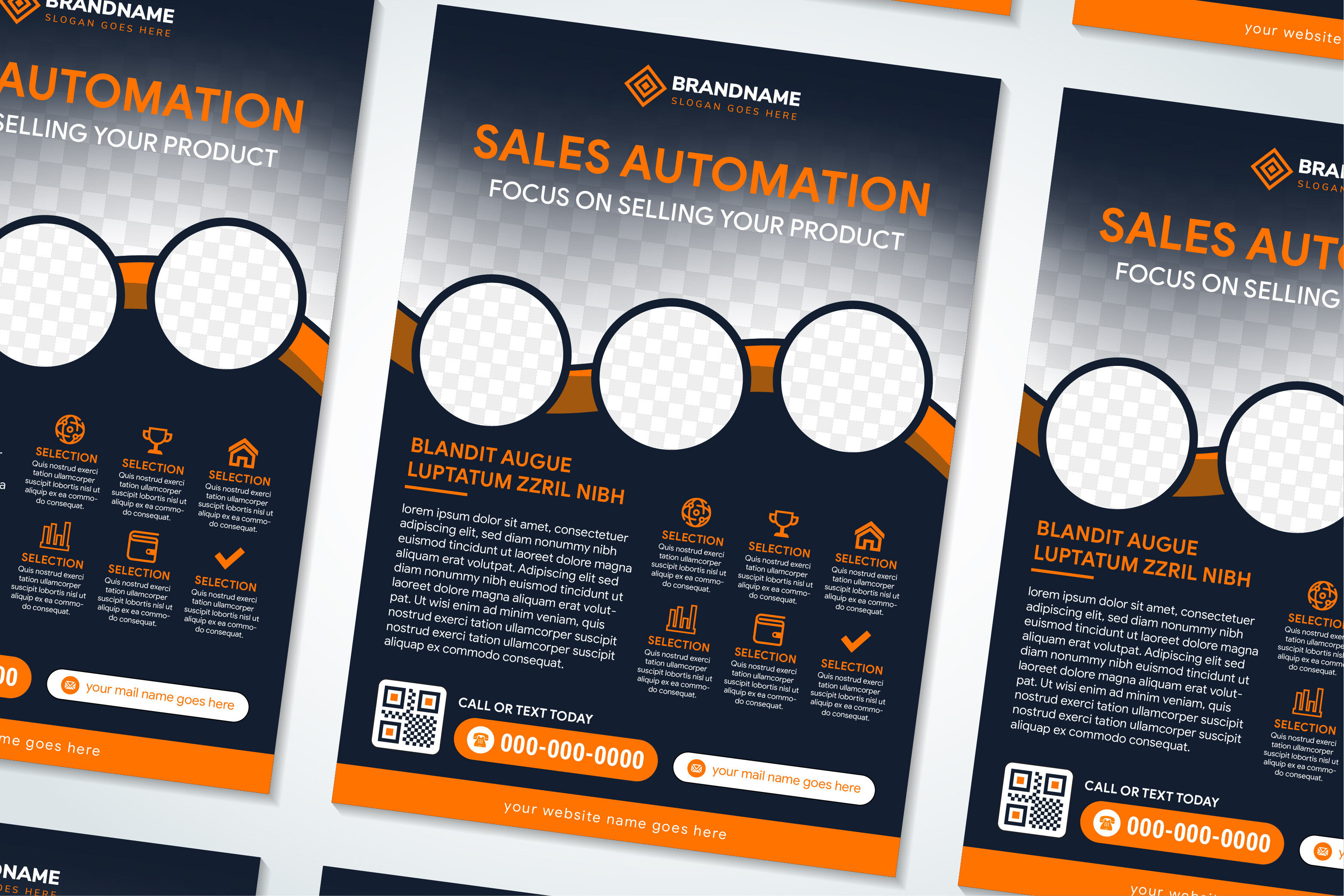Sales Automation Vertical Flyer Graphic by noory.shopper · Creative Fabrica