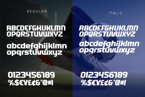 Amj Industries Font - Preview 1