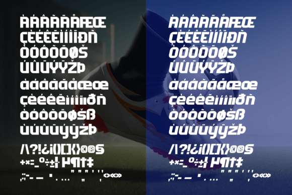 Amj Industries Font - Preview 2
