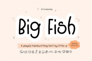 Big Fish Font by Issie_Studio · Creative Fabrica