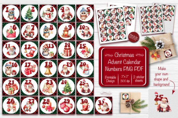 Christmas Advent Number Christmas Advent