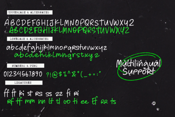 Darkosta Font - Preview 6