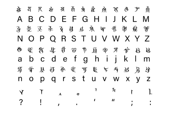 Fantasy Script 9 Font - Preview 2