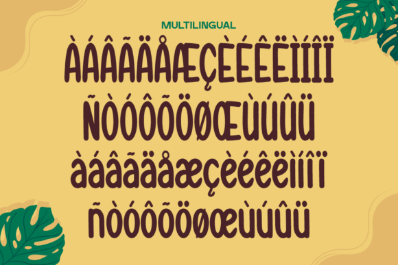 Holiday Zone Font PNG with transparent background - Preview 3
