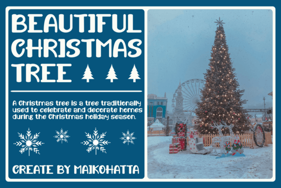 Holiness Christmas Font - Preview 2