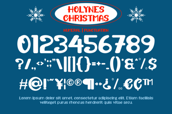 Holiness Christmas Font - Preview 5