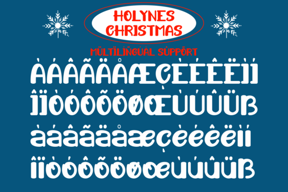Holiness Christmas Font - Preview 6