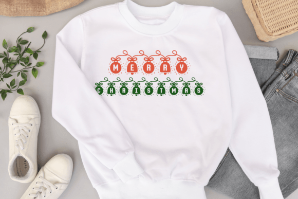 Loves Christmas Font PNG with transparent background - Preview 5