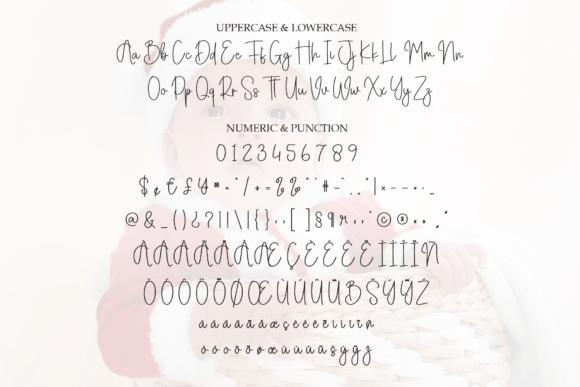 Merrybaby Font PNG with transparent background - Preview 6