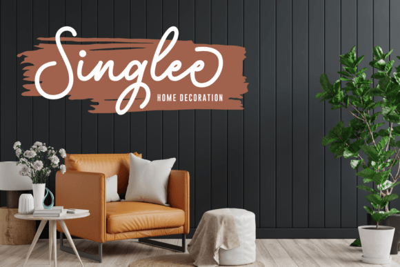 Monalina Girl Font PNG with transparent background - Preview 3