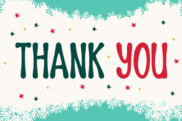 Santa Nort Pole Font PNG with transparent background - Preview 6