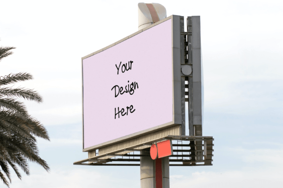 Ad Board Mock-up, Print Mockup Graphic Billboards By Coconut Grove