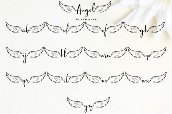 Angel Font - Preview 2
