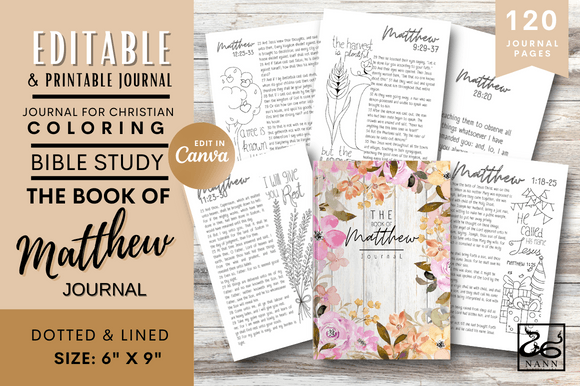 Bible Study Journal/ Book of Matthew #63