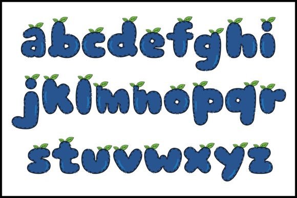 Blueberry Font - Preview 2