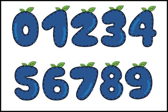 Blueberry Font - Preview 3