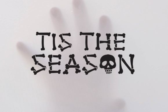Bones Bony Font - Preview 5
