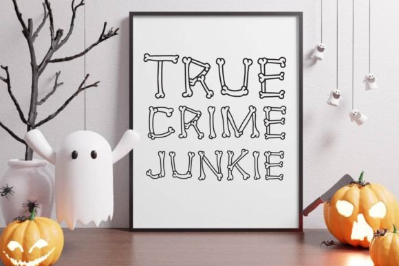 Bones Bony Font - Preview 6