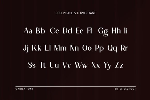 Cadila Font - Preview 2