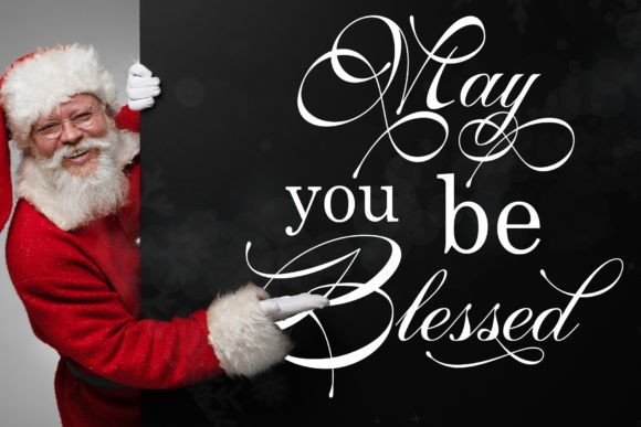 Christmas Angely Font - Preview 1
