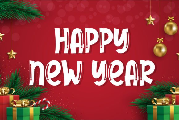 Christmas Font - Preview 1