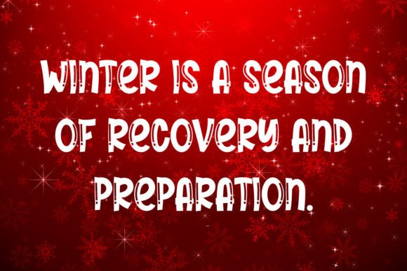 Christmas Font - Preview 3