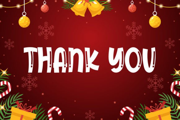Christmas Font - Preview 4