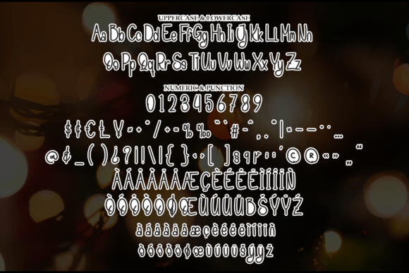 Christmas Overlight Font - Preview 6
