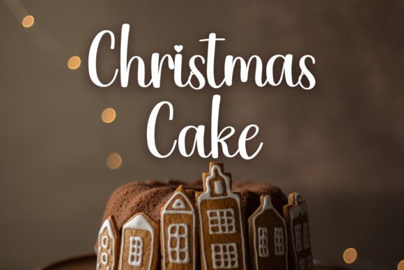 Christmas Rainly Font - Preview 1