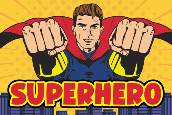 Comic Heroic Font - Preview 1