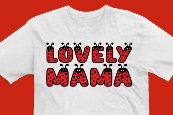 Cute Lady Bugs Font - Preview 3